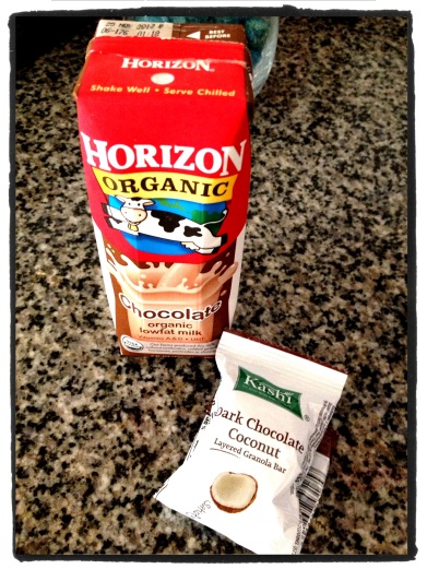 Horizon Milk and Kashi Bar